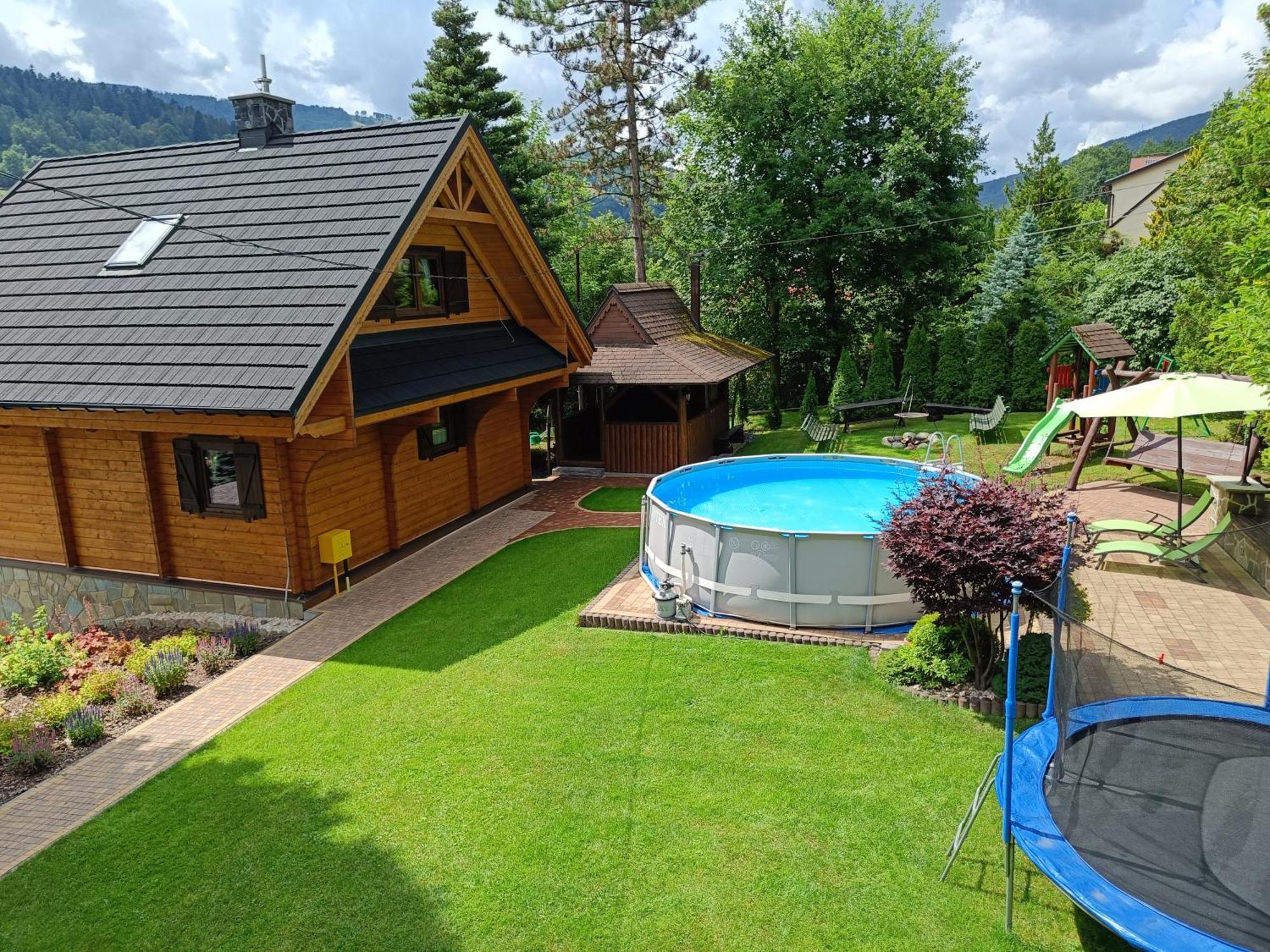 Domek Goralska Nuta Szczyrk Buitenkant foto