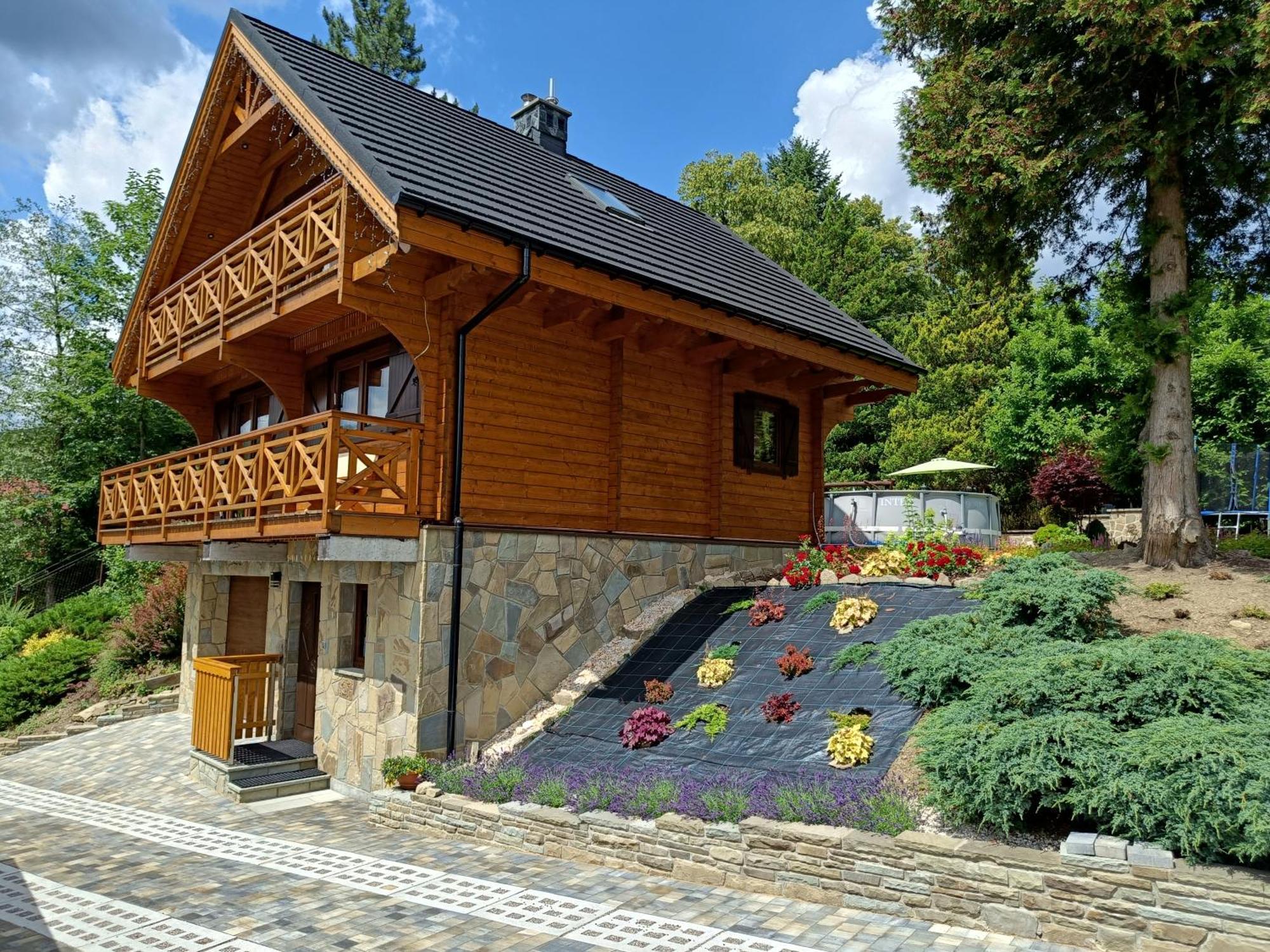 Domek Goralska Nuta Szczyrk Buitenkant foto